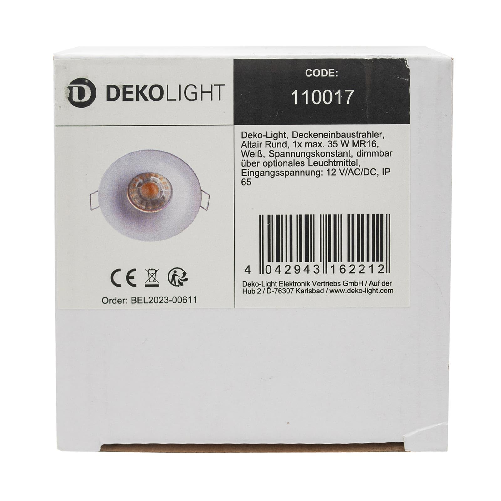 Planetitaly Faretto LED cromoterapia GU10 6W 230V incasso 7cm lampada RGB RGBW luce multicolore box doccia bagno IP65, Dimmerabile, LED RGB+6500K forma tondo
