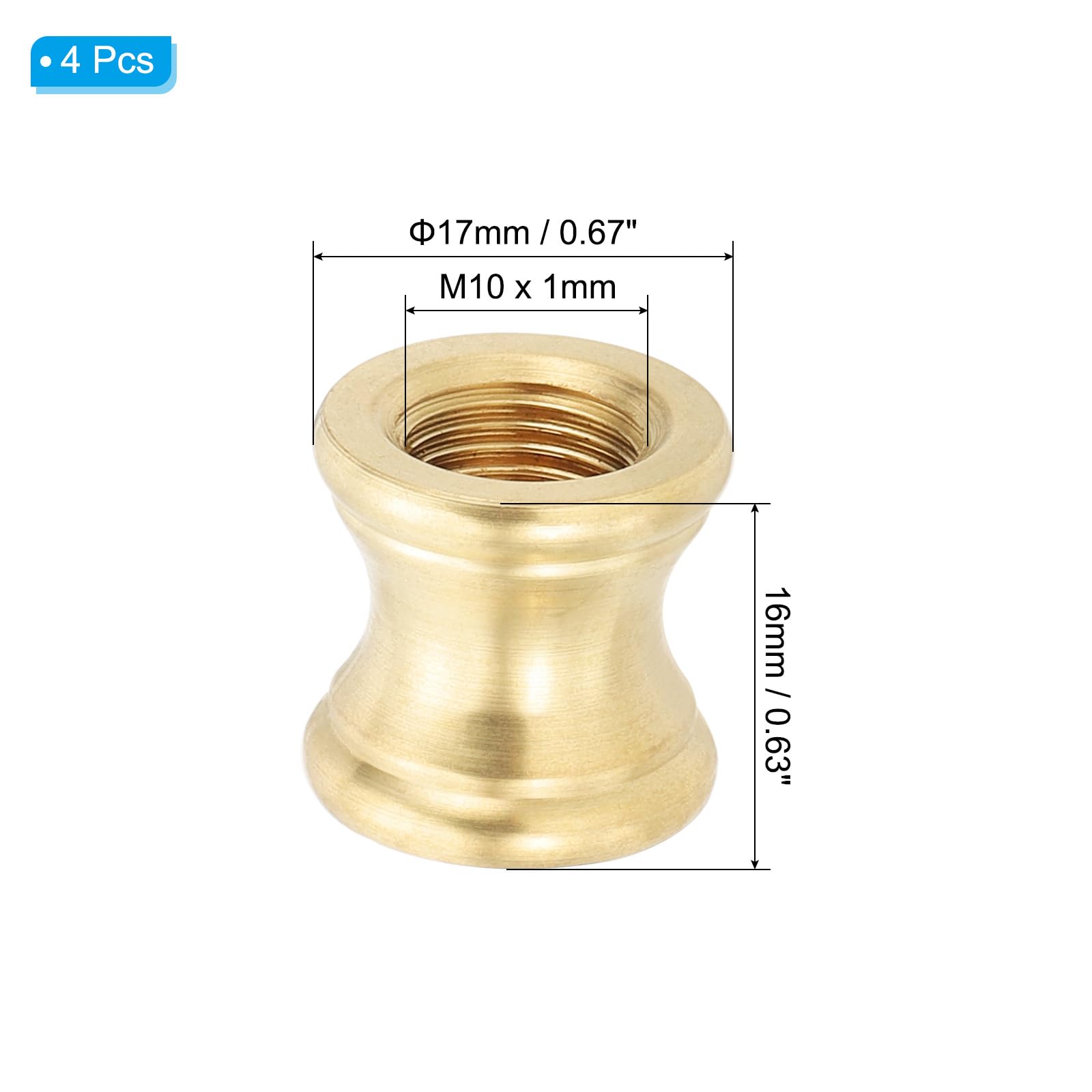 PATIKIL Lamp Solid Brass Neck - Image 2