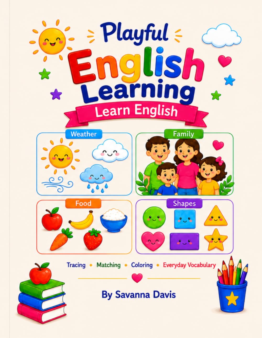 Playful English Learning for Preschool and Kindergarten: Learn in English