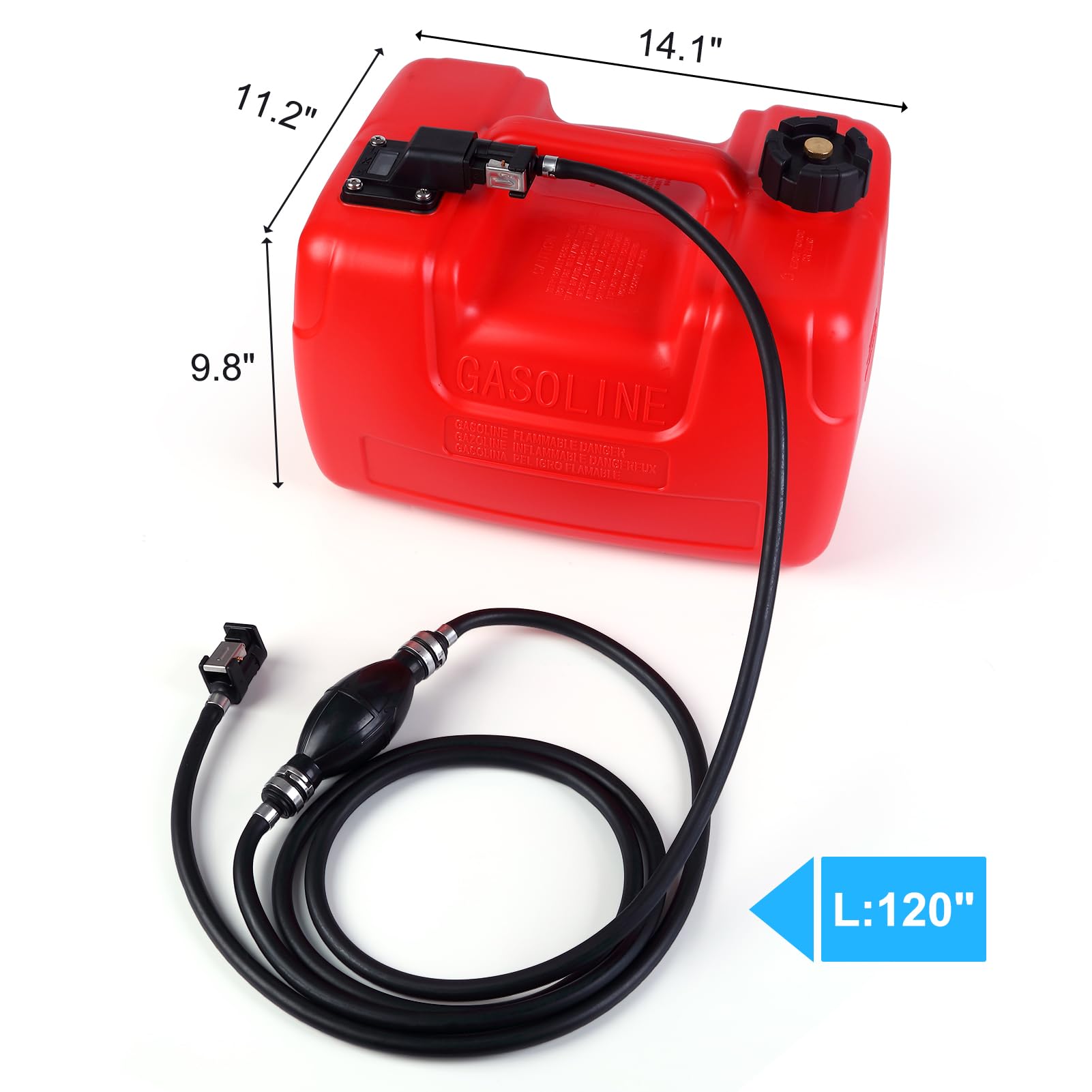 Amazon.com: GarveeTech Marine Tank, 3 Gallon Marine Portable