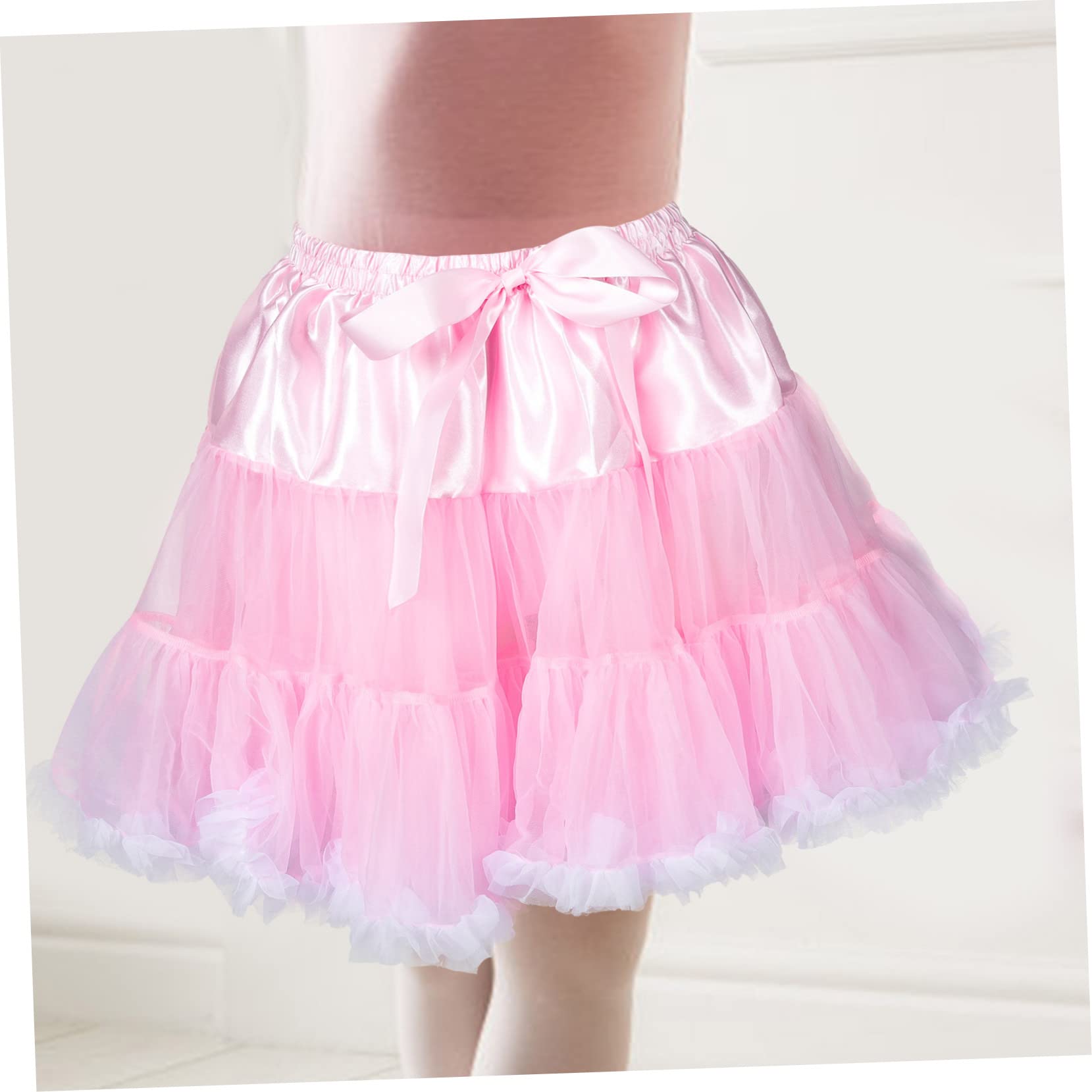 VALICLUD gonna di tulle per bambini abbigliamento per ragazze party dress tutu vestito da bambino gonne tutù per ragazze 4-6 tutù rosa per ragazze vestito da cheerleader per bambini