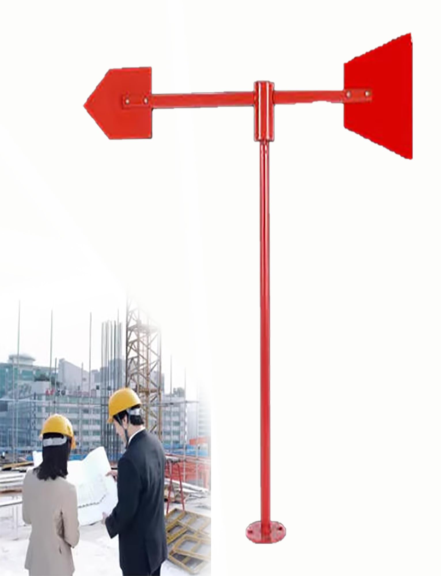Manche à air réfléchissante phosphorescente de 60 cm pour toit et extérieur