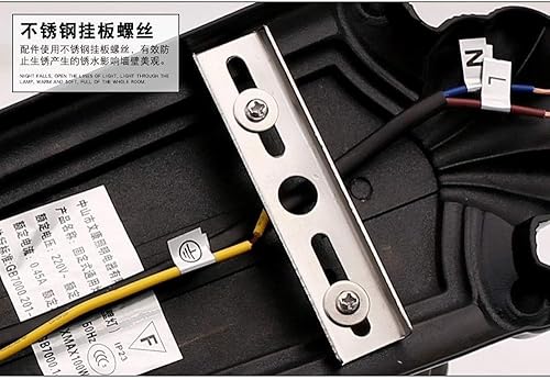 Miniatura 4 de CHUNCIN - E27 - Lámpara de pared retro europea para exteriores, lámpara de pared exterior, jardín, porche, balcón, decoración de balcón, aplique de