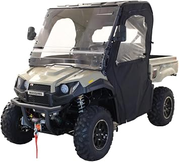 Massimo Motor T-Boss 410 / 410x Soft Cab Enclosure UTV & ATV Accessory, Black, Nylon P/N Y550410711