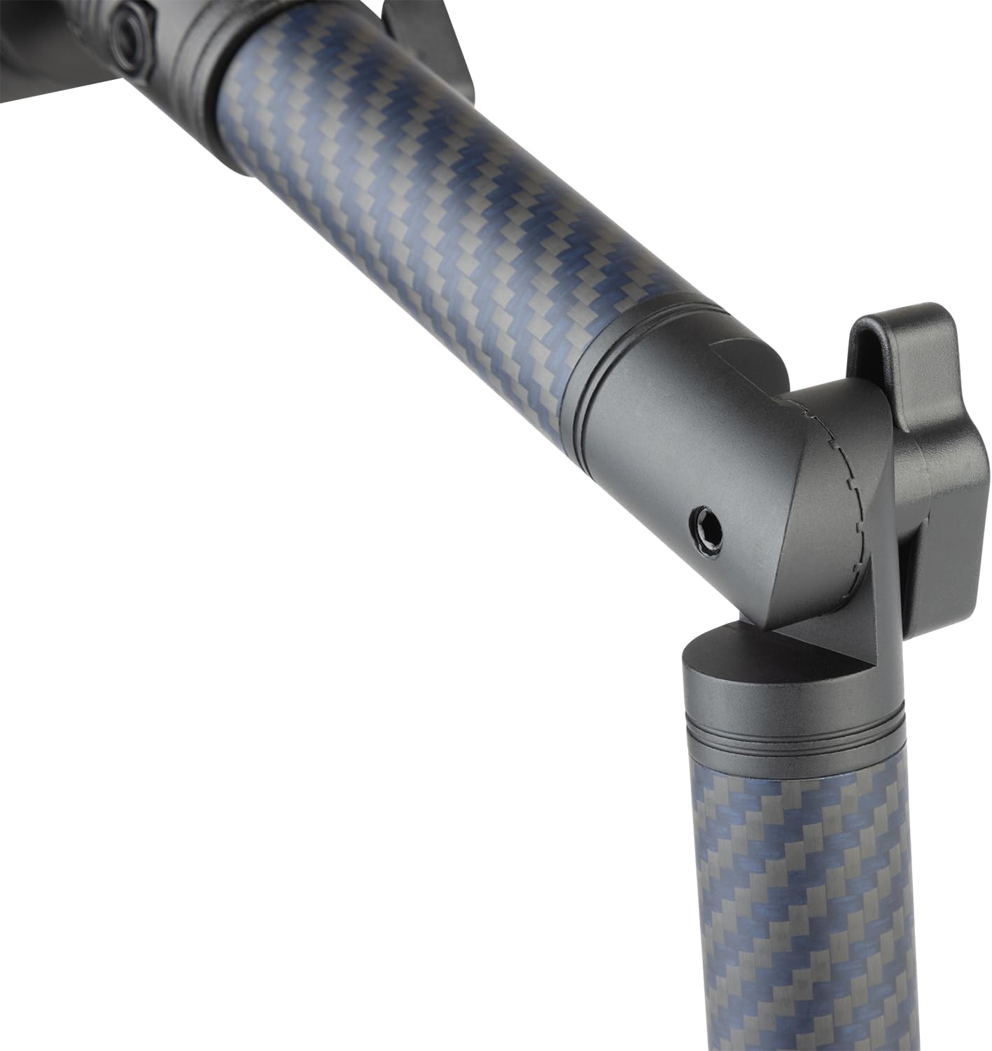 Bulletpoint Locking Adjustable Carbon Fiber Kevlar Mounting Arm with Articulating Joint Dual 20mm Socket Ends (7cm-to-7cm)