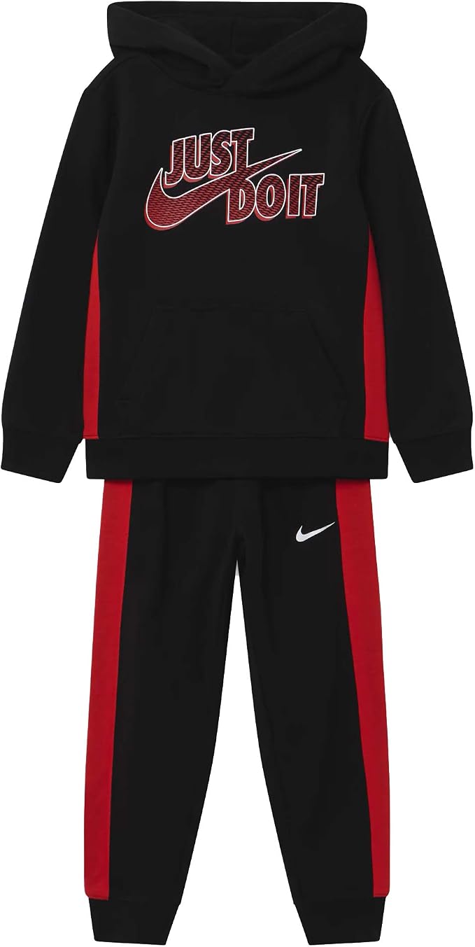 Nike Tuta da Bimbi Just Do It Nera Cod 66H233-023 (18 Mesi) : Amazon.it:  Abbigliamento