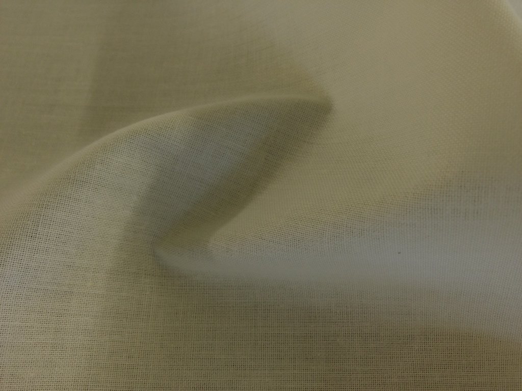 Ivory Curtain Lining Polycotton Fabric (Per Metre)