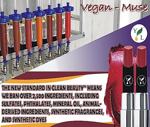 Sàvvy Minérals Cinna-Mint Infused Matte Lipstick To Plump And Nourish Your Lips! Vegan Lip Plumper For Trending Tiktok Makeup. Skincare And Lip Care In One. (Pack Of 2) #TOP4