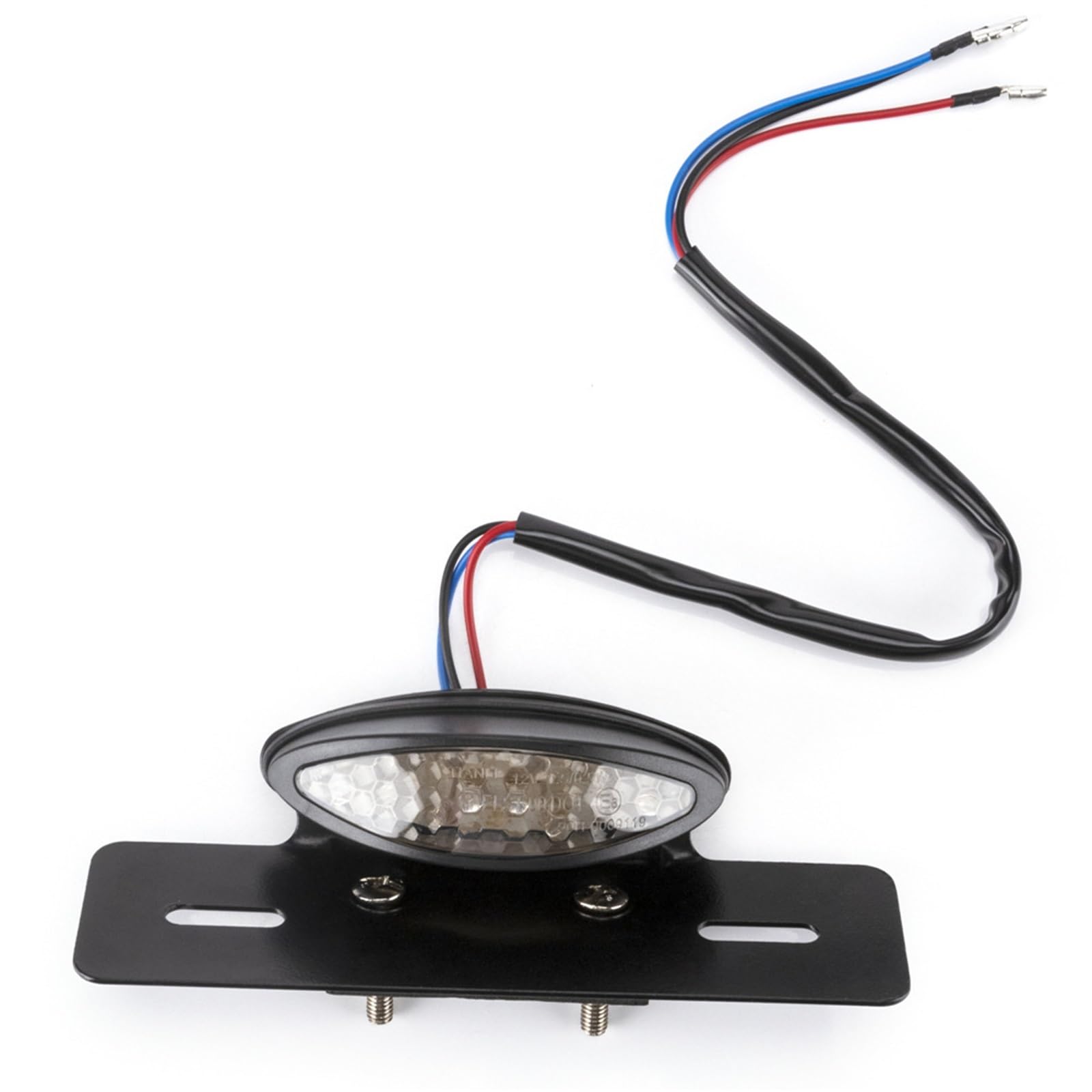 światło hamowania światło do motocykla Do | Tylne światło hamulca Stop oświetlenie tablicy rejestracyjnej Taillight(1Pcs Clear)