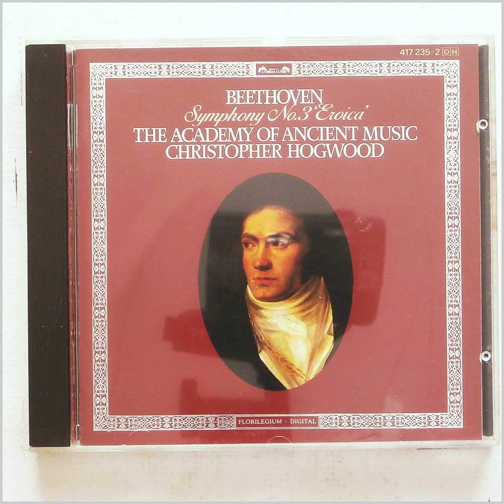 Beethoven: Symphony No 3; Chri [Audio CD] Hogwood, Christopher; Academy of Ancient Music