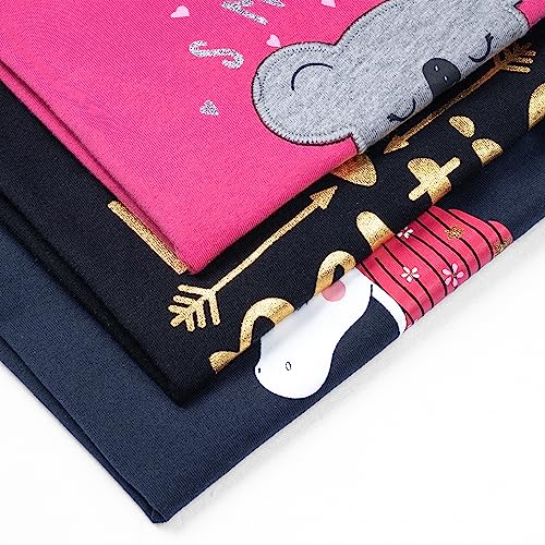 Image of Real Basics Girls Regular Fit Full Sleeves Tshirt (Pack of 3)