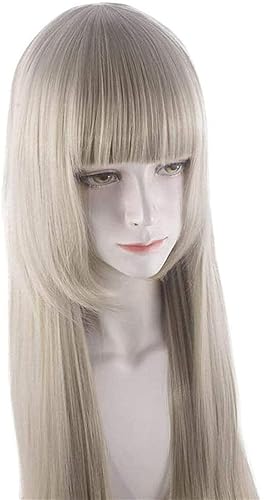 Miniatura 5 de LCNING Pelucas cosplay anime Kakegurui Momobami Ririka cosplay fiesta pelucas+casquillo de la peluca