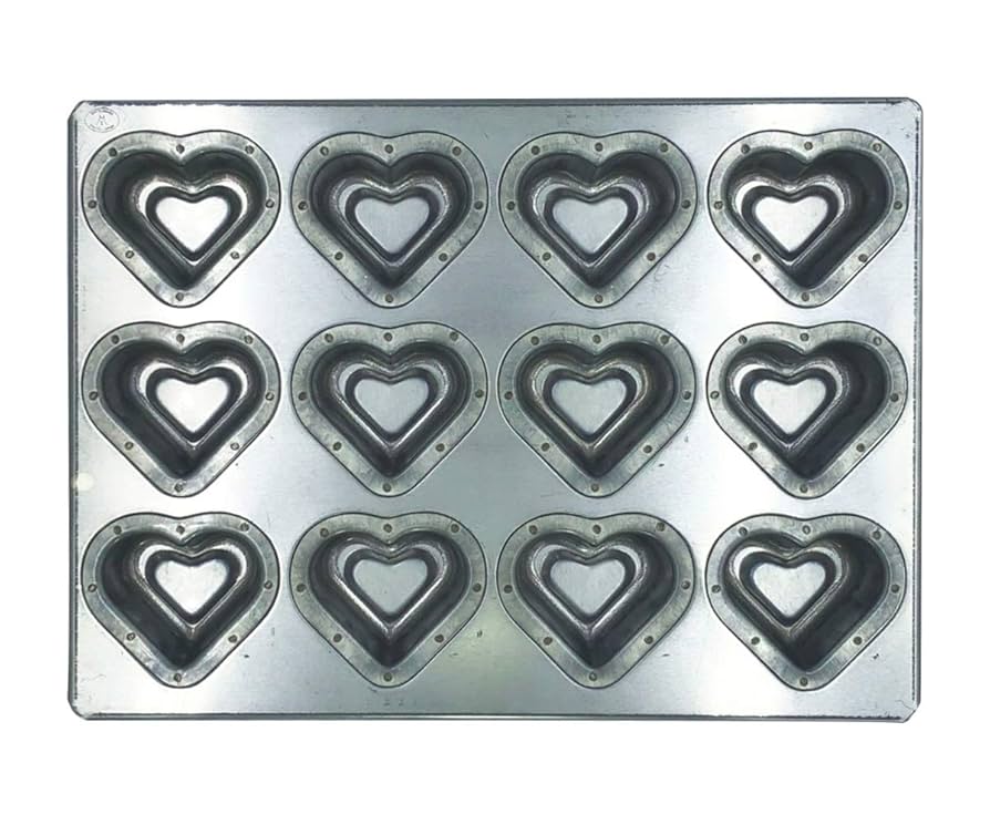 松永製作所 シルバーナチュラルハート天板 12P 松永製作所