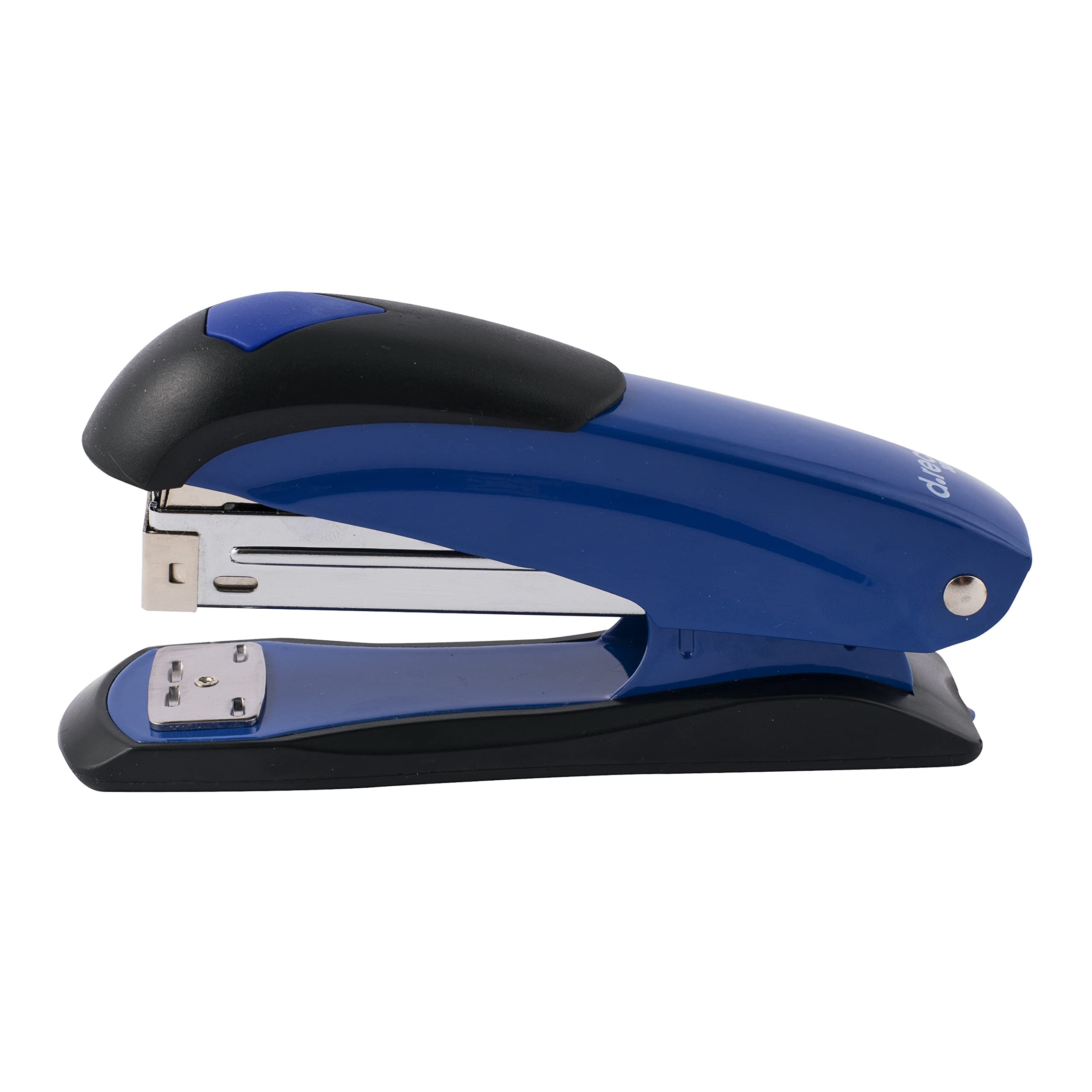D.RECT Metal Stapler - Office/Desk Stapler, 30 Sheets, Blue/Black, single pack - Image 2