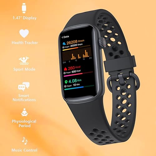 Miniatura 2 de Reloj de contador de pasos para hombres y mujeres, relojes inteligentes Laides, notificación de mensajes, IP68, impermeable, rastreador de