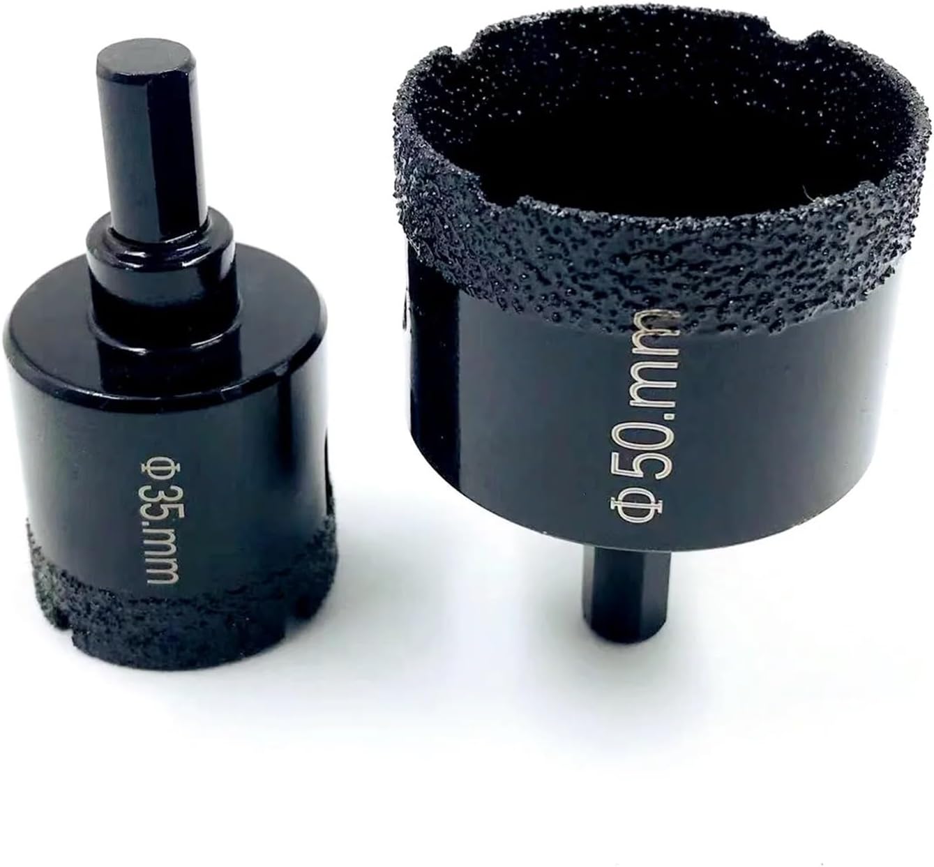 5/8PCS 20-50mmDiamond Brazed Core Dry Drill Bit For Porcelain Tiles Marble Glass Granite Hole Cup Cutter Accessories Cutting(8PCS 20-50mm)