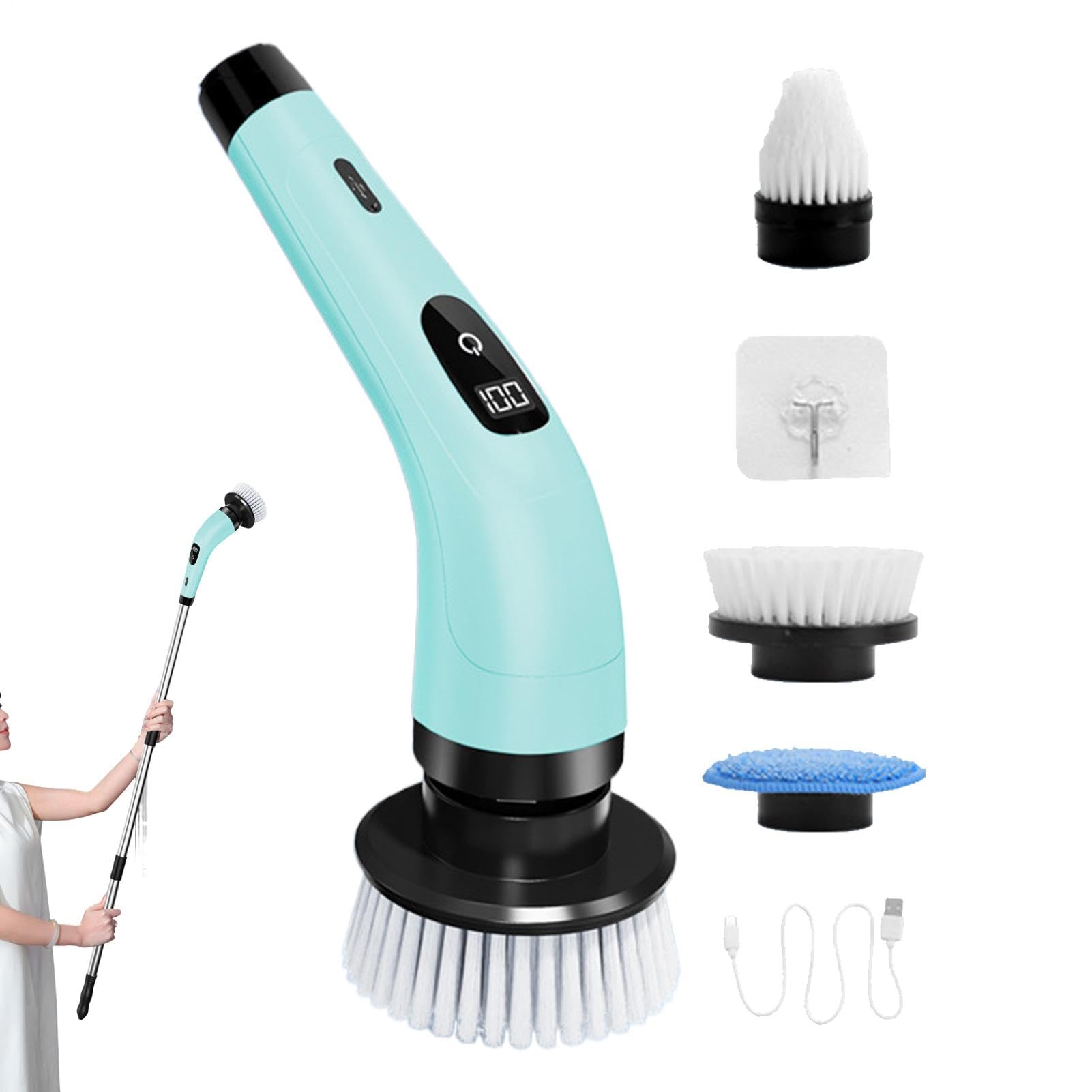 Brosse électrique rotative sans fil de salle de bain 370 tr/min