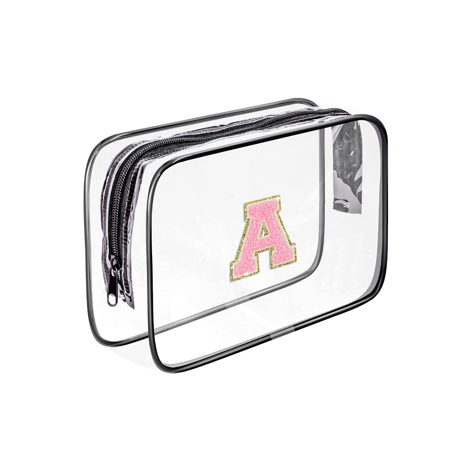 Neceser transparente, bolsa de aseo portátil de viaje, bolsa de maquillaje impermeable, organizador de almacenamiento de cosméticos para mujeres y hombres, artículos esenciales de viaje