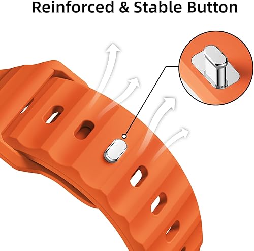 Miniatura 3 de Correas deportivas compatibles con Apple Watch Ultra 2Apple Watch Ultra Band de 1.929 in 1.772 in 1.732 in 1.654 in para hombres, correas de