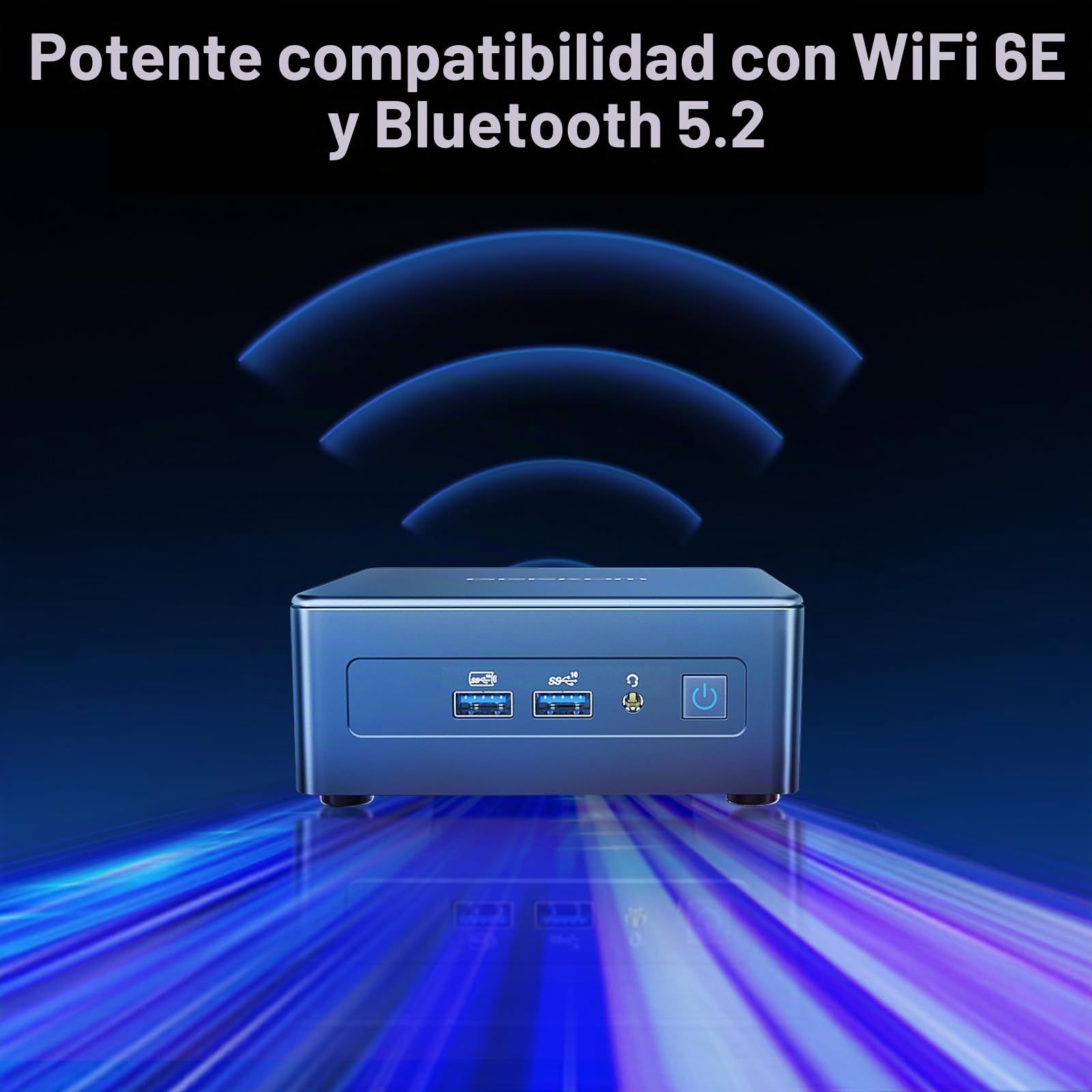 GEEKOM IT12 Mini PC con Intel i7-12650H, 32GB DDR4 y 1TB SSD | (10 núcleos, 16 Hilos, 4,7GHz), Mini Ordenador de Sobremesa, NUC12 i7 Windows 11 Pro,Wi-Fi 6E, 8K, 2*USB4