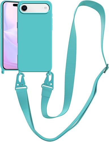 Miniatura 142 de Funda compatible con iPhone 13 con correa, funda cruzada para iPhone con cordón, ajustable, a prueba de golpes, protección contra caídas, funda