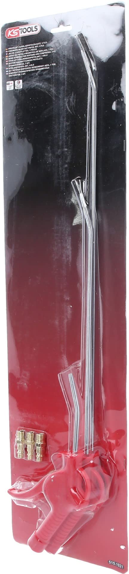 KS Tools 150.1070 Bandvulkaniseerset voor vrachtwagens, 5-dlg, 100 mm draden