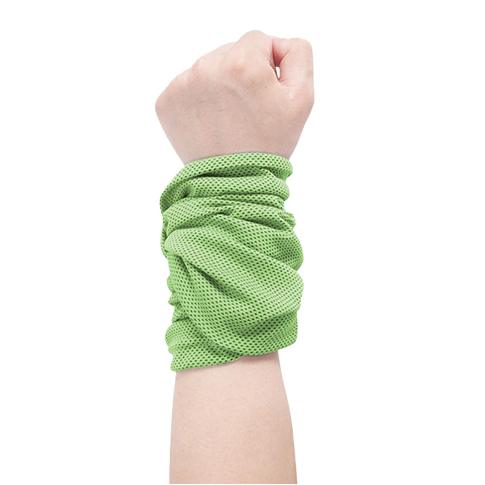 Laikoutd Absorbent Wrist Sweat Towel Fast Drying for Gym Yoga, Cupro Texture, 20x30cm Wicking Wristband
