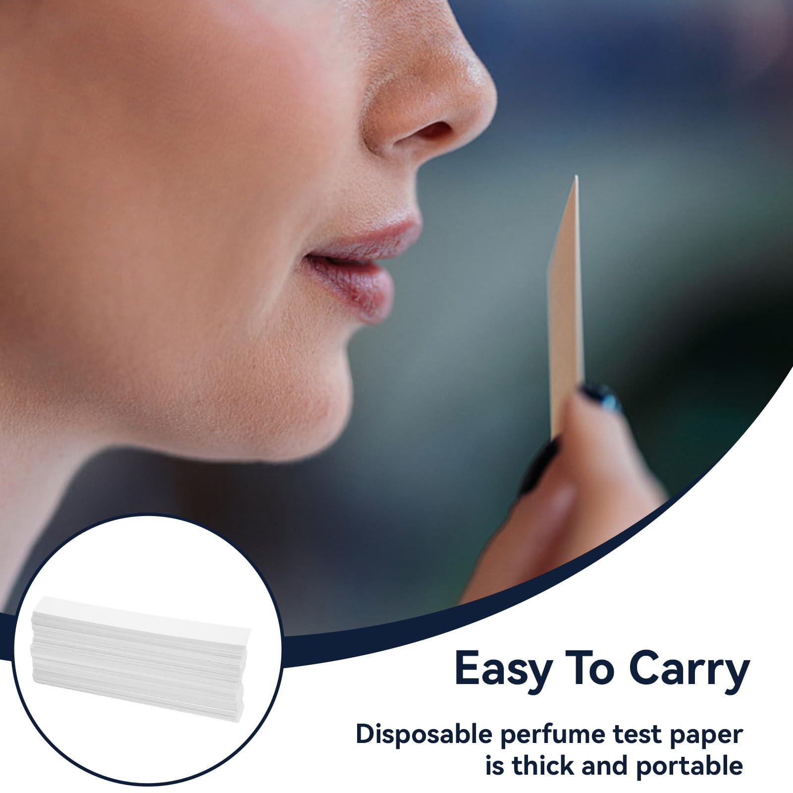 100pcs Perfume Test Strips Professional Disposable Essential Oil Paper Test Strips for Aromatherapy