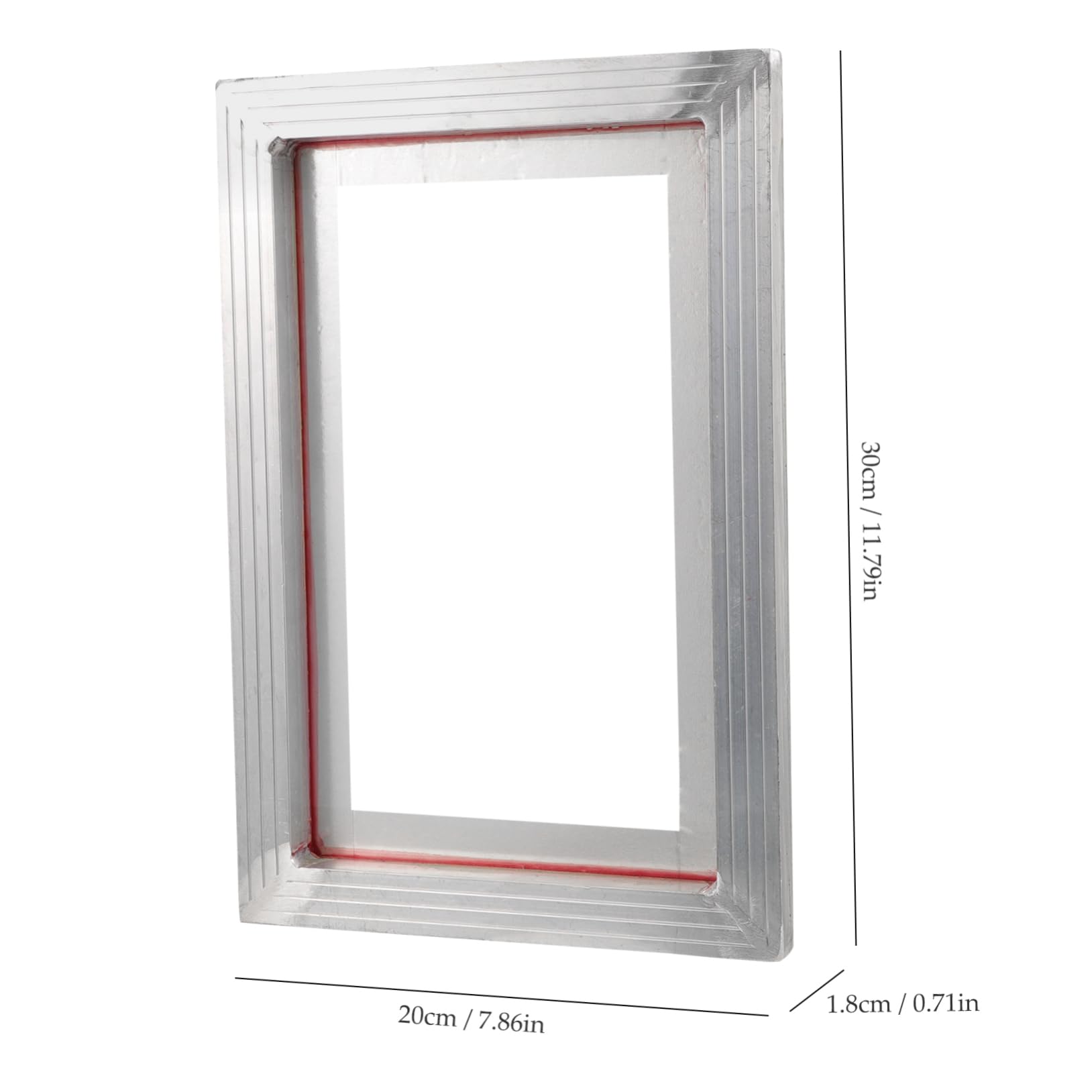 OSALADI Aluminum Alloy Silk Frame Durable Frame for Precision Mesh for Prints for Artists and Projects