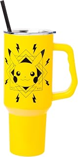 Silver Buffalo Pikachu Stainless Steel Tumbler 40oz