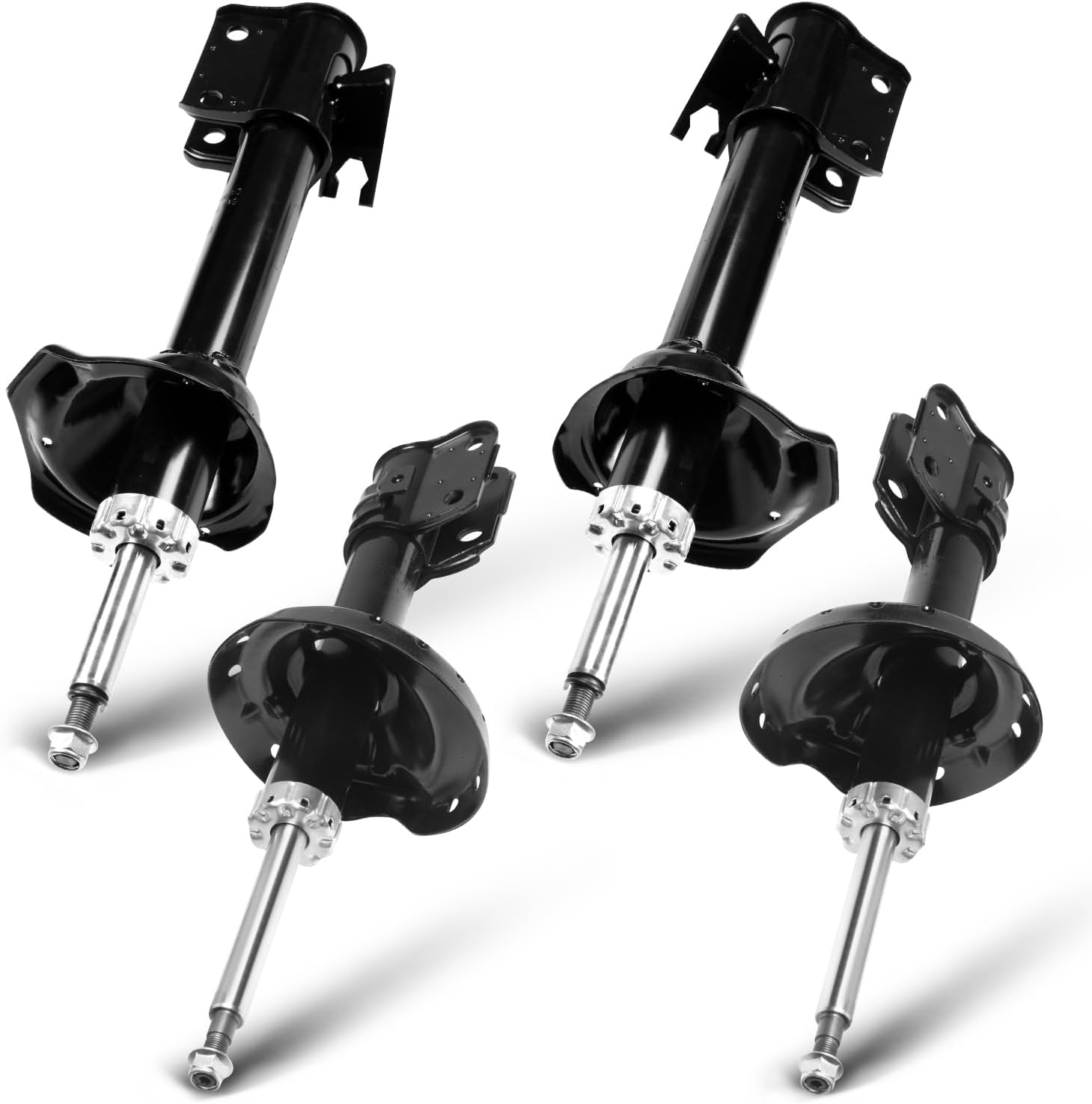 SCITOO 4pcs Front Rear Shock Absorbers Fit for Subaru forester 2006-2008 Auto Suspension Assembly Replacement