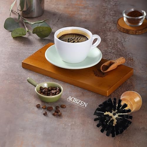 Miniatura 2 de Cepillo de limpieza de filtro de café de máquinas de café expreso Herramientas de barista especialmente diseñadas para café 2.008 in Portafilter