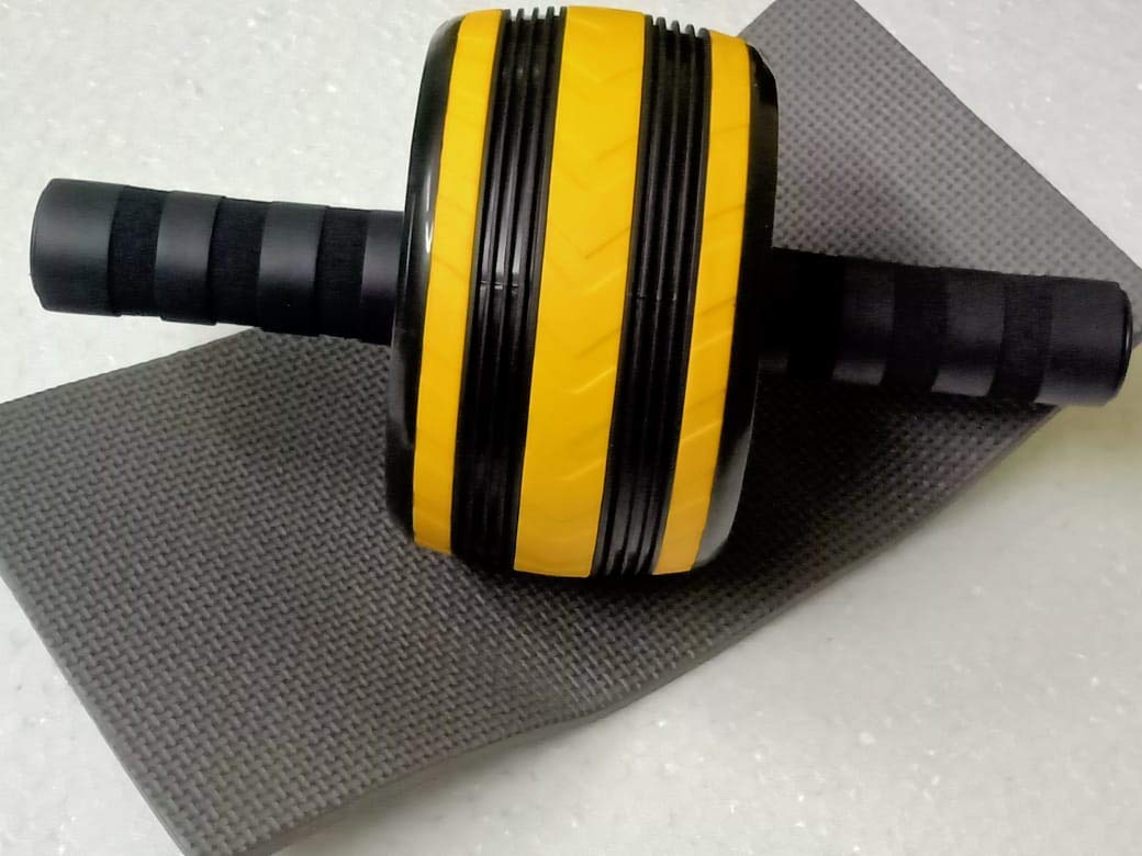 Anti Skid Abdominal Roller for Home & Gym Workout Exercise Equipment Ab Roller Ab Exerciser-image-37