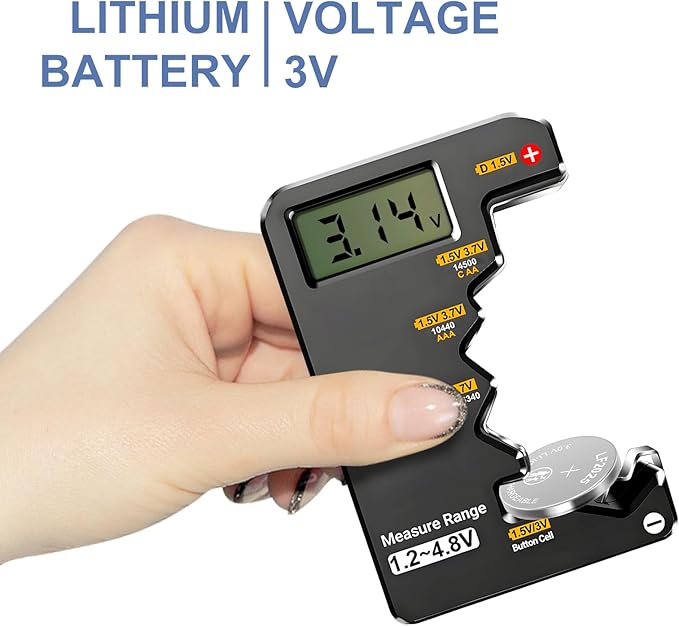 Batería Recargable CR2025 con Cargador 3V 5 Unidades miniatura 5