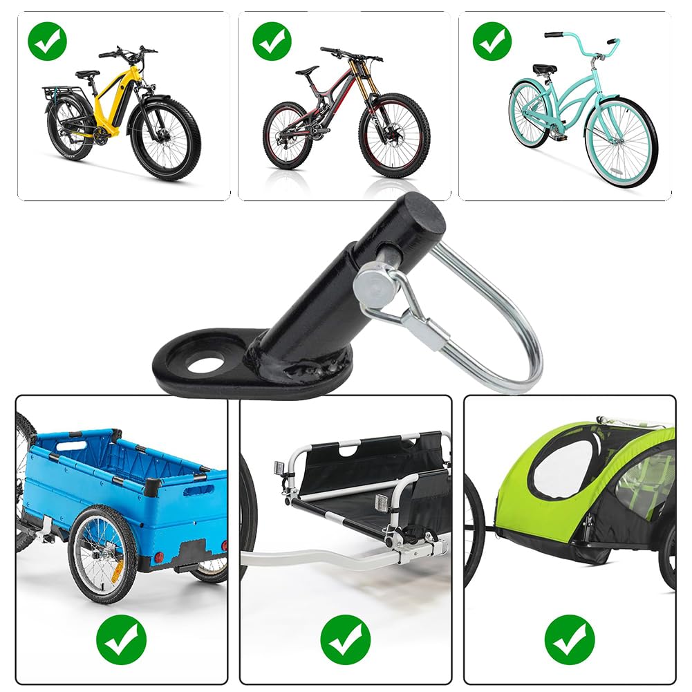 Attache Remorque Pour Vélo Coupleur De Remorque De Vélo