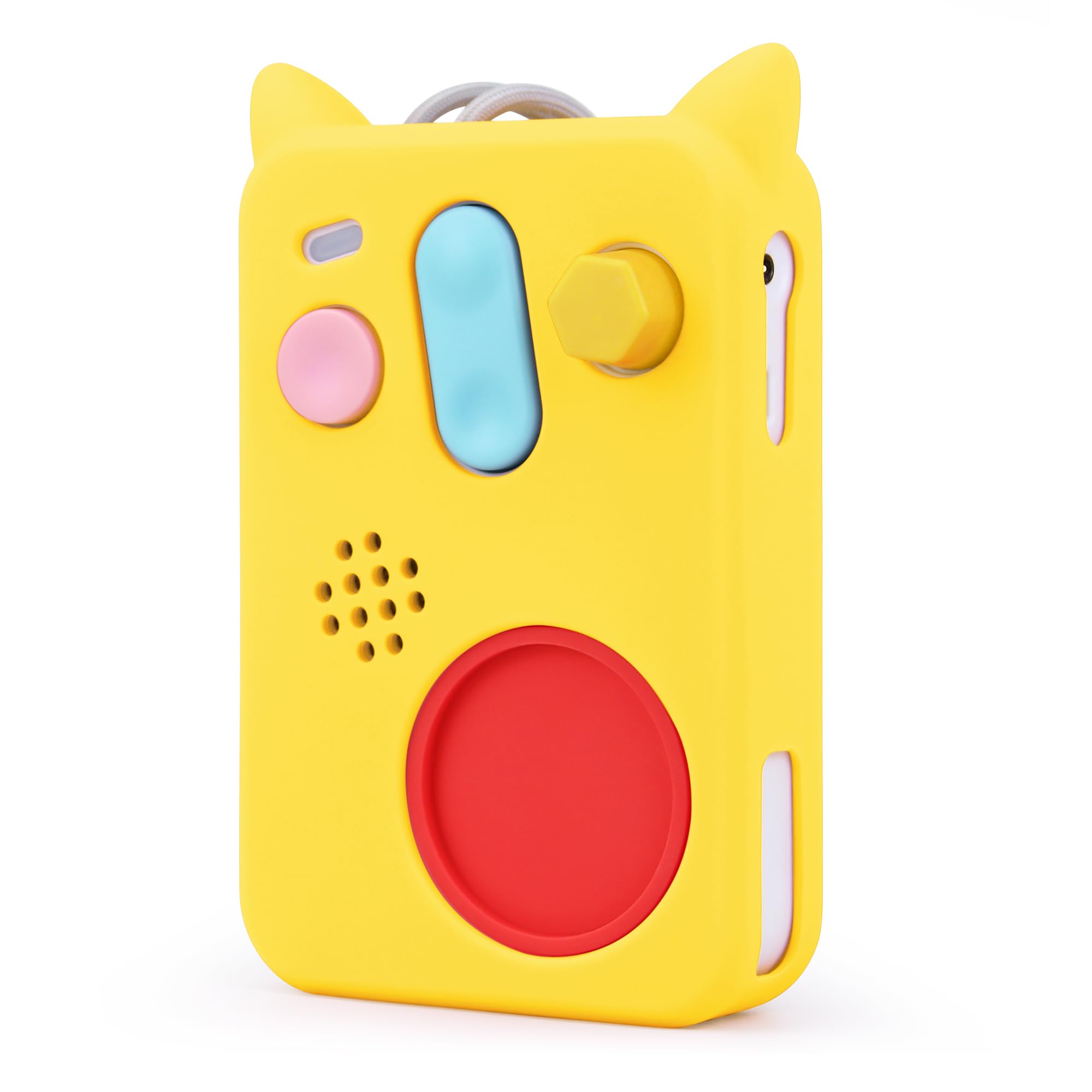 Funda Protectora para FABA+ Cuentacuentos Interactivo, Silicona, Sólo Funda (Amarillo)