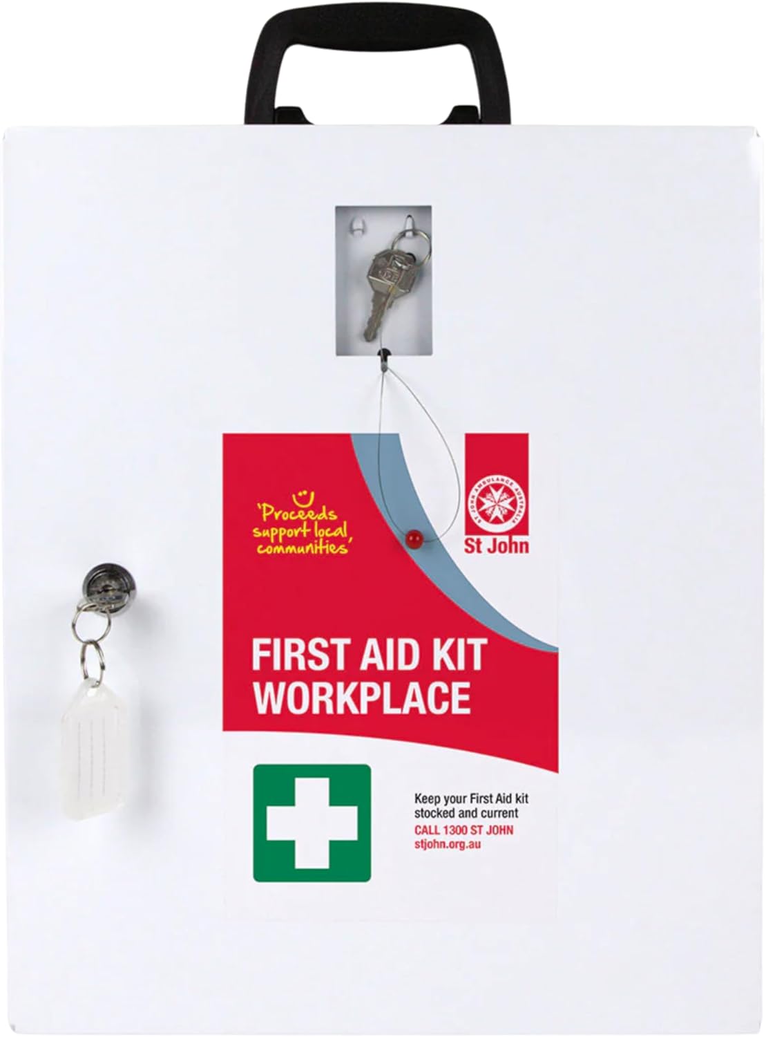 St John First Aid Kit (National Workplace Kit Wallmount)