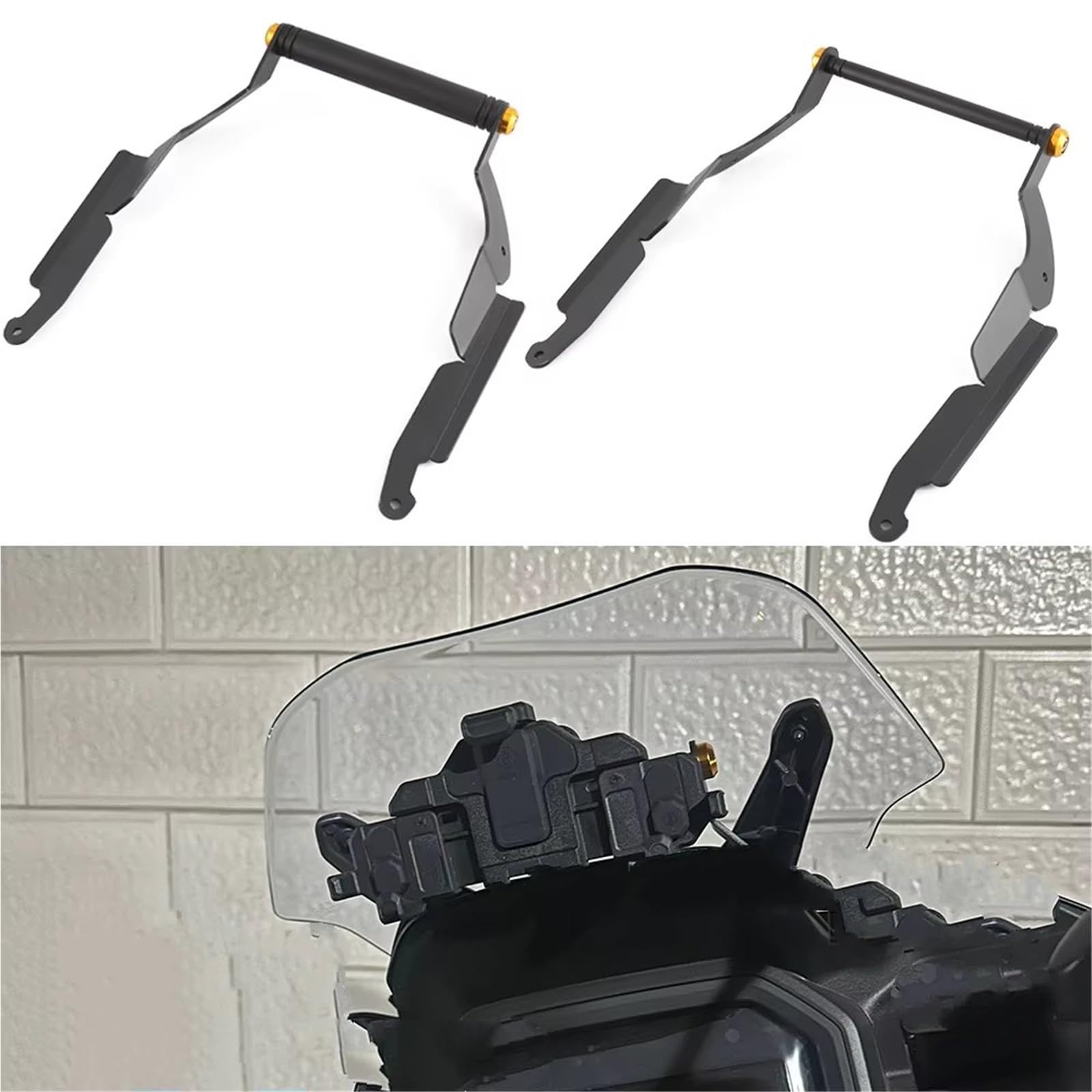 Soporte Teléfono Móvil GPS para XMAX300 2025 2026 Soporte Expansión Parabrisas Motocicleta Teléfono Navegación GPS