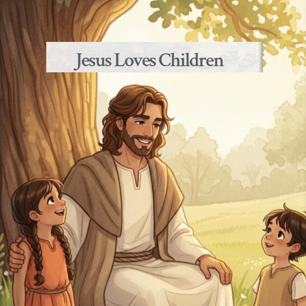 Jesus Loves Children: A Gentle Bible Story for Kids About the Love of Jesus (Who is Jesus? For Kids)
