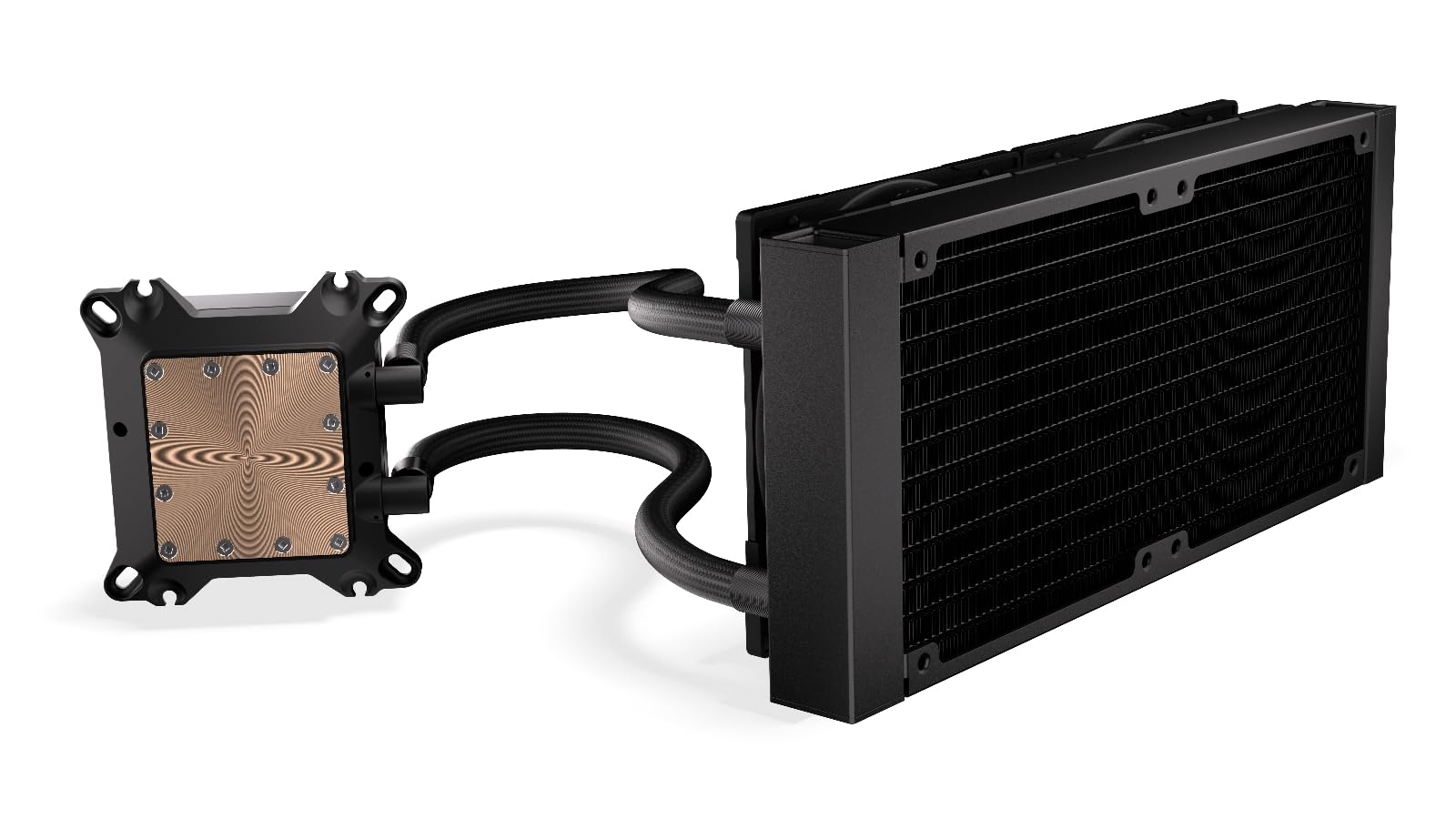 ENDORFY Navis F240 CPU AIO Wasserkühlung 240 mm | 2x Fluctus 120 PWM, PWM Pumpe mit Keramiklager, AMD AM5/AM4, Intel LGA1851/1700/1200, PT 3 Wärmeleitpaste