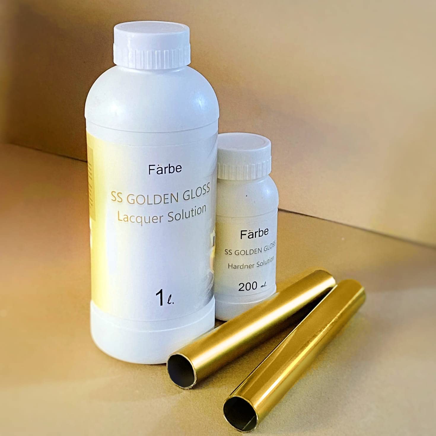 Buy Herrlich Homes Farbe SS Golden Gloss Coating for Stainless Steel