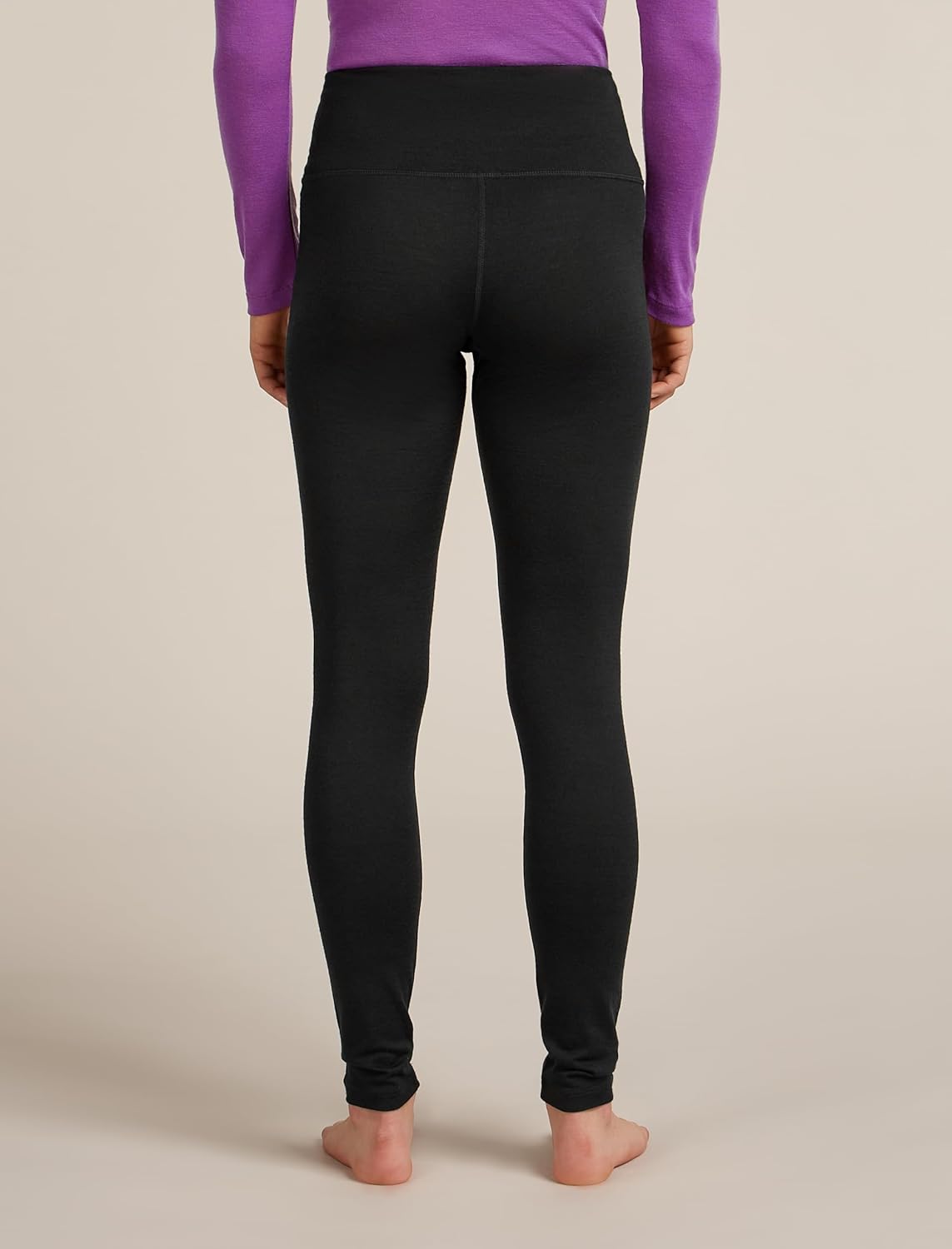 Icebreaker Merino Womens Women Merino 200 Oasis High Rise Leggings - Image 2