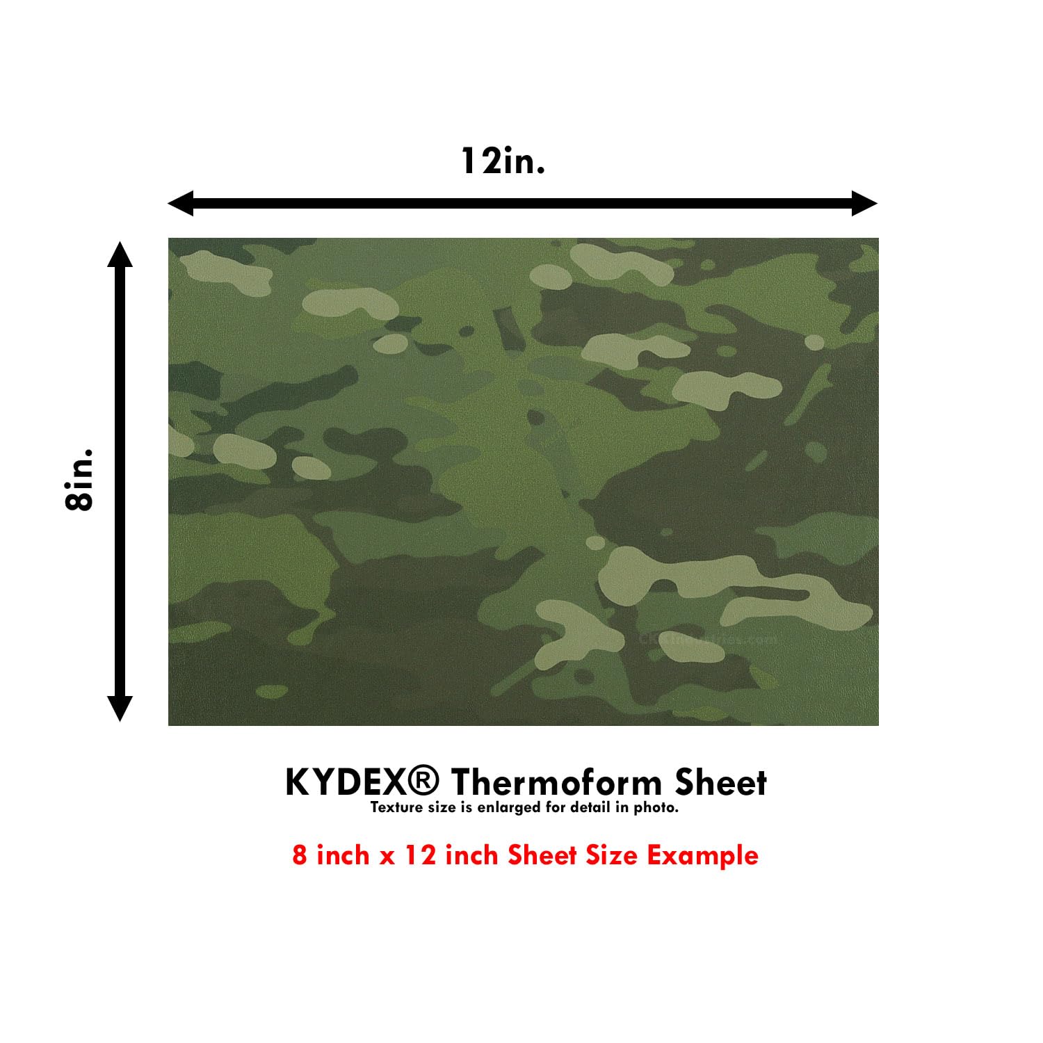 KYDEX Thermoform Sheet - MultiCam & Tropic Patterns -5
