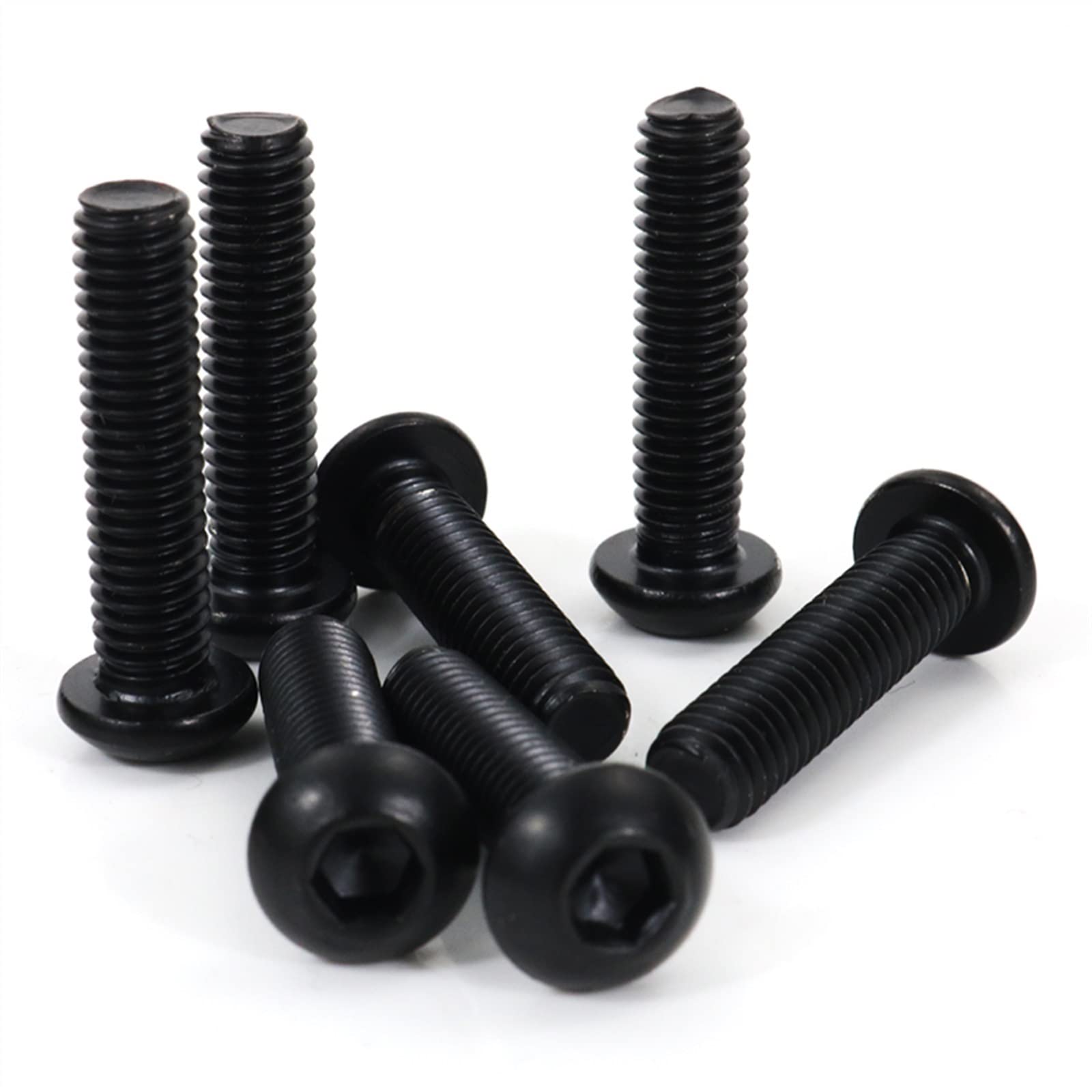 Viti per carrozzeria per Yamaha Tmax 500 Tmax500 XP500 2001-2011 2002 2003 2004 2005 2006 2007 2008 2009 2010 Kit Bulloni Carena Completa Pinze Dado in Acciaio Inox (Color : Black)