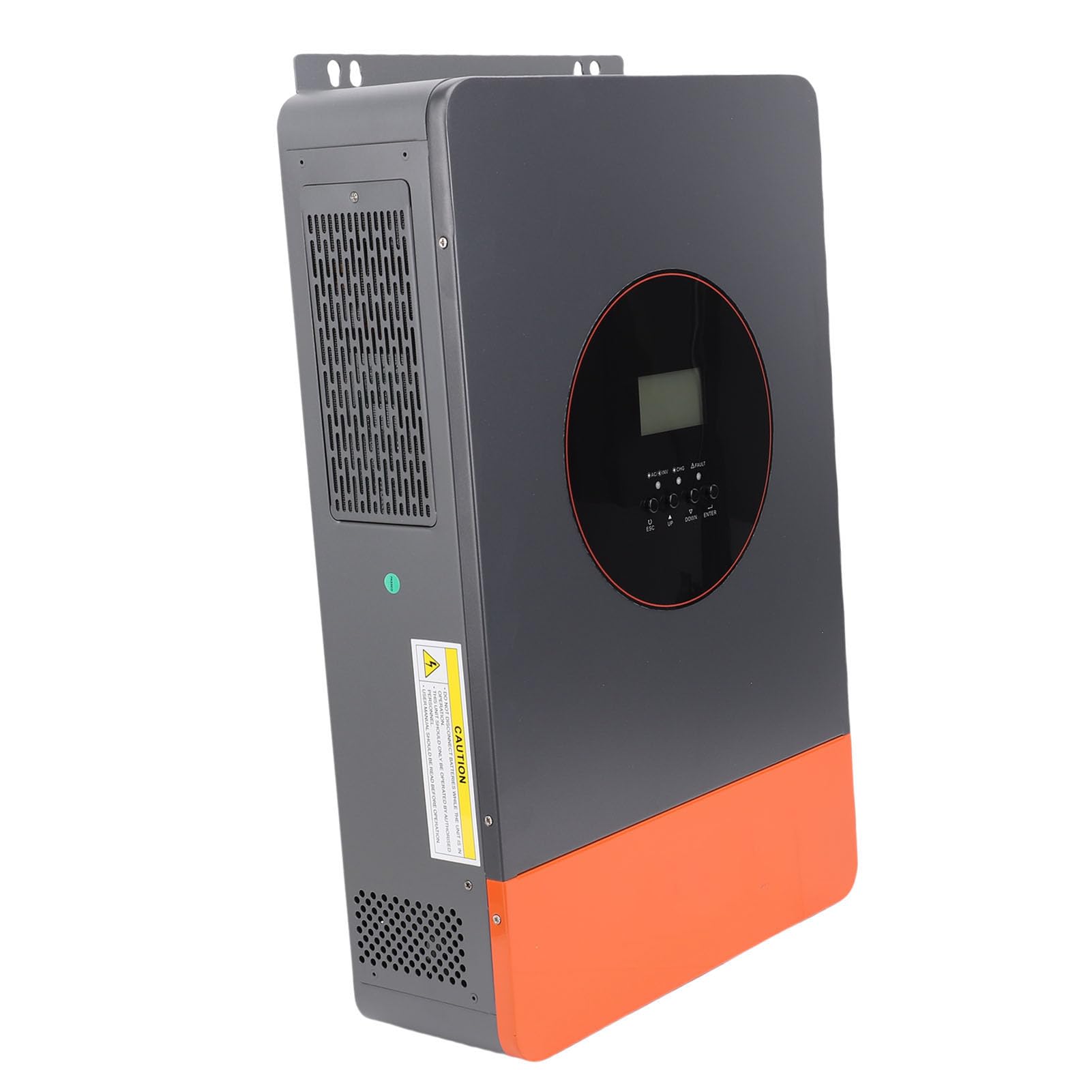 AUNMAS Hybrydowy Inwerter Solarny Czysta Fala Sinusoidalna Ładowarka z Inwerterem MPPT, Stop Aluminium 6200 W 120 A Regulowany Wyświetlacz LCD z Wejściem DC, do Tworzenia Kopii Zapasowych Systemów