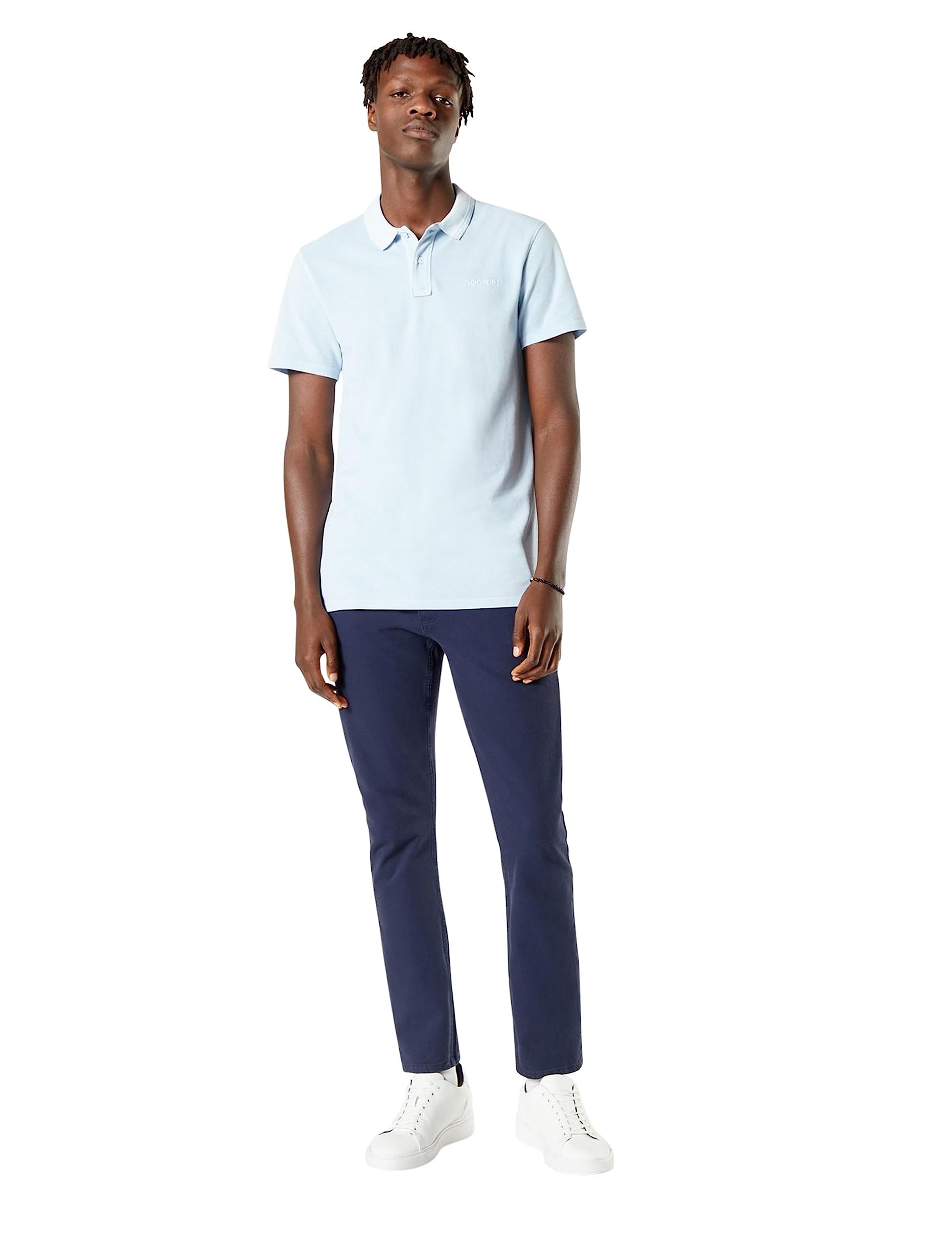 Dockers Men's Smart 360 Flex Alpha Skinny Trouser, Pembroke, 32W 34L UK