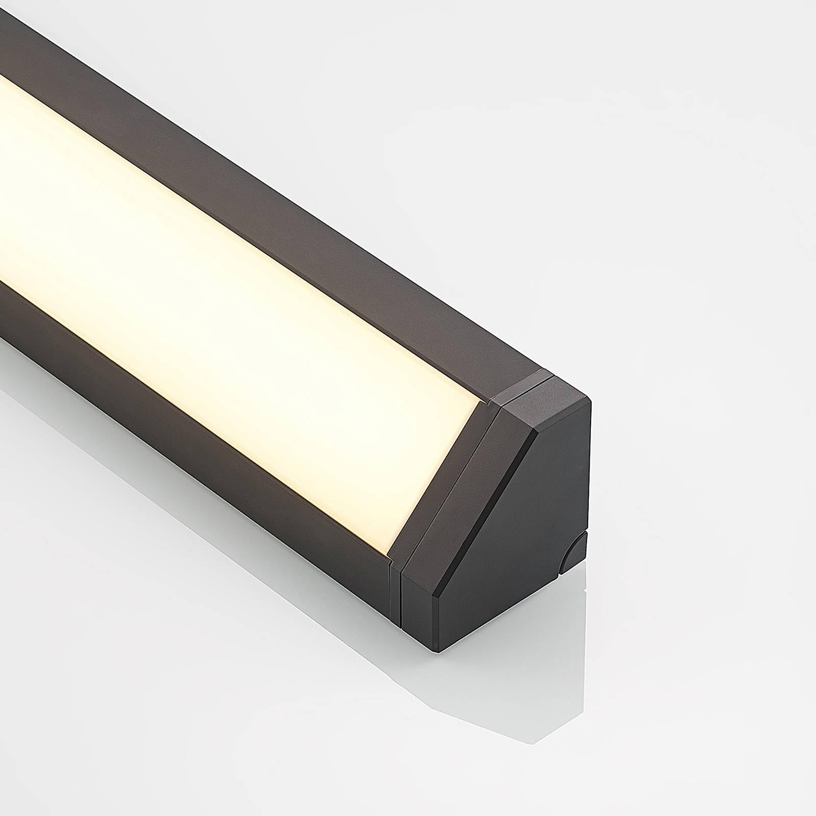 Arcchio LED Unterschrankleuchten Ovano (Modern) in Schwarz aus Aluminium (1 flammig,) - Unterbauleuchten Wohnzimmerleuchte