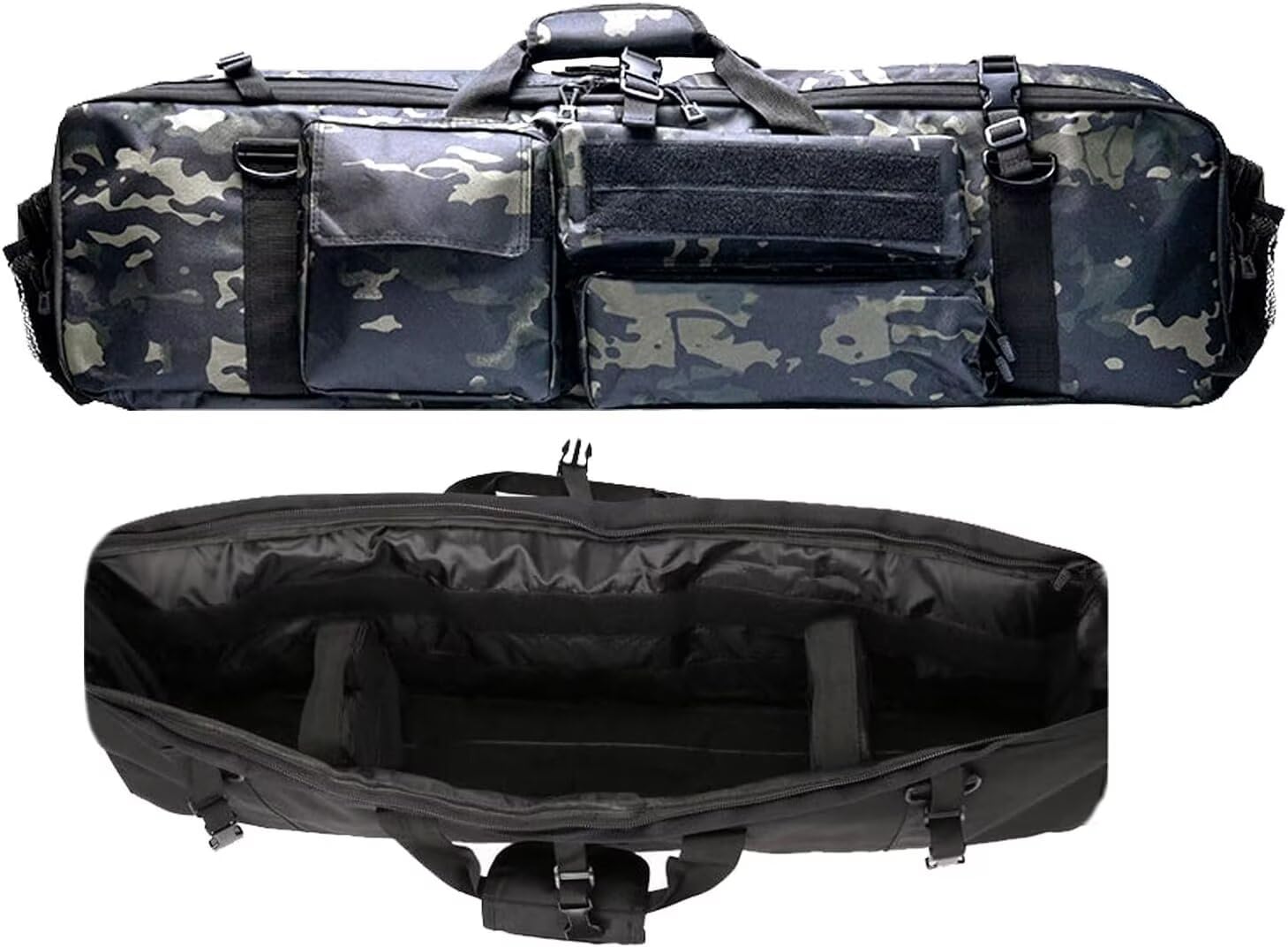 Genérico Funda Escopeta Funda Rifle con Visor Acolchada 100 cm Funda Carabina Mochila Táctica para Caza y Pesca al Aire Libre