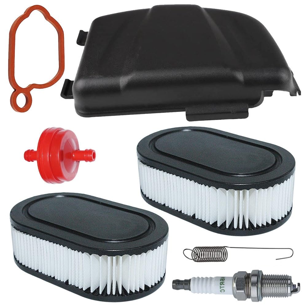 SwepS Kit de Cubierta de Filtro de Aire 595658 for Motor de cortacésped Brig/GS & Strat.Ton 595658 093J02 09P700 103M02 104M02 104M05