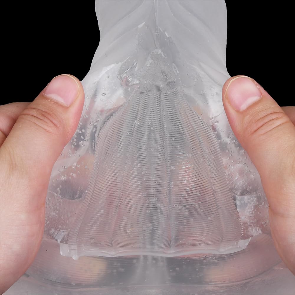 Amazon.com: Virgin Loop Hard, Male Masturbator Cup, Japanese Hentai  Onahole, Transparent Pocket Pussy Stroker with Spiral Clover Vagina, Penis  Stimulator with Thick, Elastic & Hard Material, Sex Toys for Men : Health